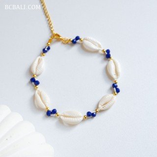 New Design Real Shell Bracelet by Balinese Artisans